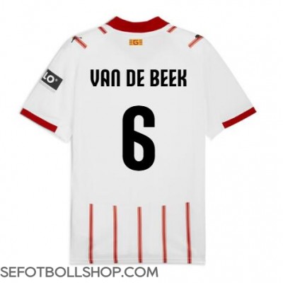 Billiga Girona Donny van de Beek #6 Hemma fotbollskläder 2025-26 Kortärmad Billiga Girona Donny van de Beek #6 Hemma fotbollskläder 2025-26 Kortärmad